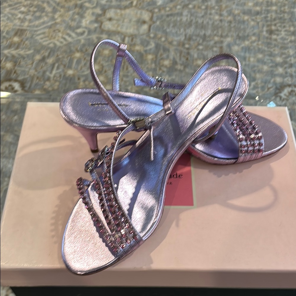 KATE SPADE  NEW MAKENNA RHINESTONE  STRAPPY